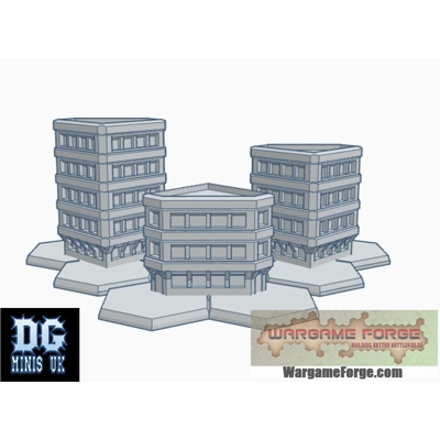 Battletech Sci-Fi Building Set - A, B & C Battletech Sci-Fi Building Set - A, B & C