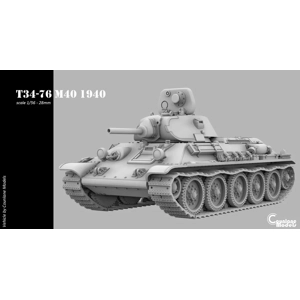 T34-76 M40 1940 - Russia - Counlane Models - WWII