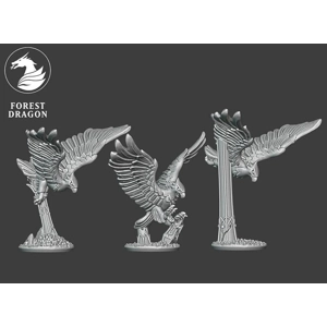 Great Eagle Regiment - Noble Elfs - 10mm - Forest Dragon