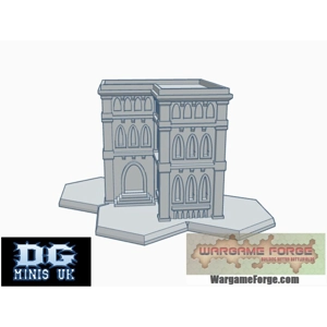 Gothic Epic Building 10 with Hex Base