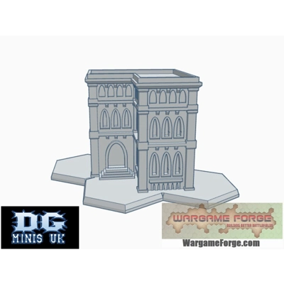 Gothic Epic Building 10 with Hex Base Gothic Epic Building 10 with Hex Base