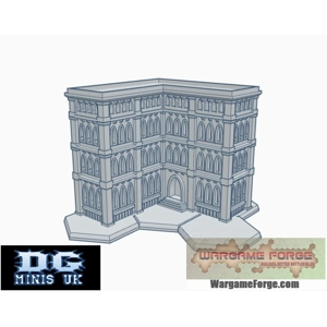 Gothic Epic Building 15 with Hex Base