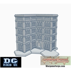 Gothic Epic Building 16 with Hex Base