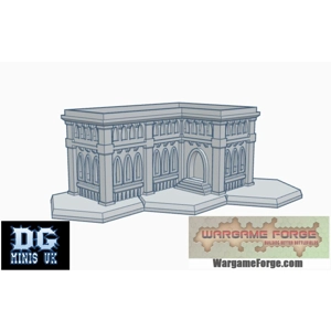 Gothic Epic Building 17 with Hex Base