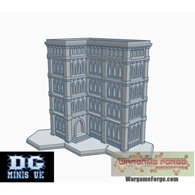 Gothic Epic Building 24 with Hex Base