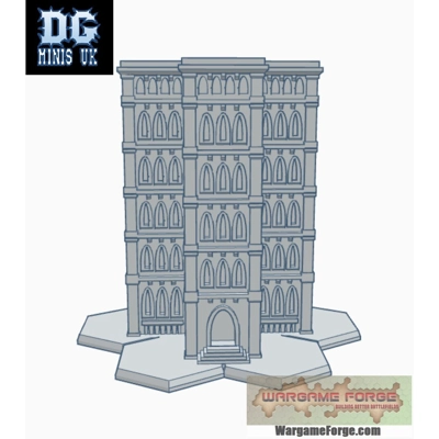 Gothic Epic Building 25 with Hex Base