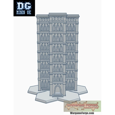 Gothic Epic Building 27 with Hex Base