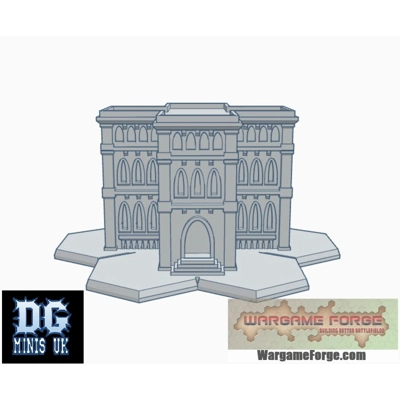 Gothic Epic Building 2 with Hex Base Gothic Epic Building 2 with Hex Base