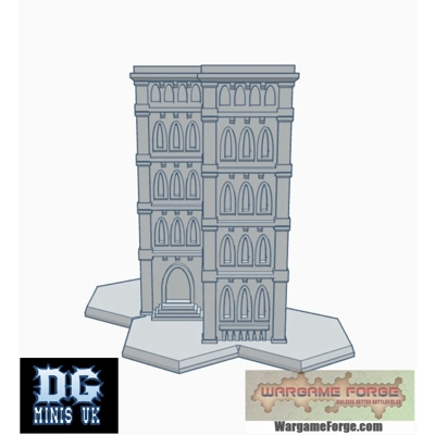Gothic Epic Building 12 with Hex Base Gothic Epic Building 12 with Hex Base