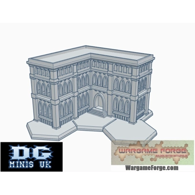 Gothic Epic Building 14 with Hex Base Gothic Epic Building 14 with Hex Base