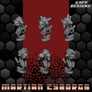 Servo-Drones 8mm Martian Cyborgs