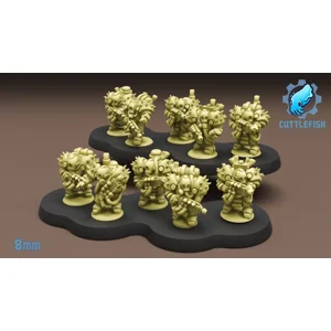 Infected Space Troopers - 6mm - 8mm