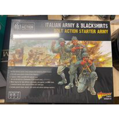 Italian Army & Blackshirts Starter Army - Bolt Action Italian Army & Blackshirts Starter Army - Bolt Action