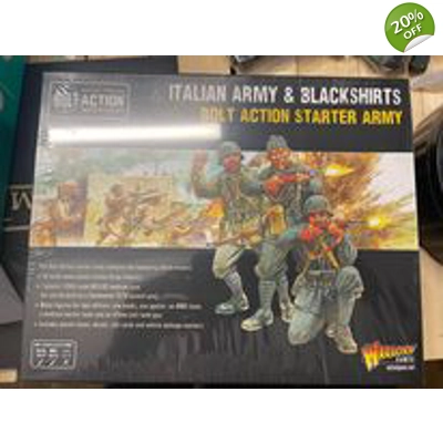 Italian Army & Blackshirts Starter Army - Bolt Action Italian Army & Blackshirts Starter Army - Bolt Action