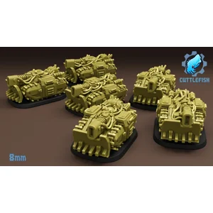 Infected Justifier Seige Tanks 6mm - 8mm