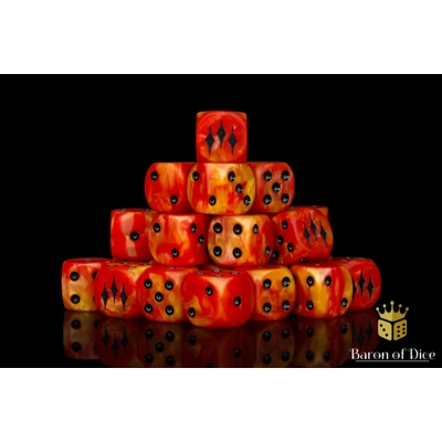 Kings of War: Salamanders - Official Dice Set Kings of War: Salamanders - Official Dice Set