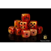 Kings of War: Salamanders - Official Dice Set