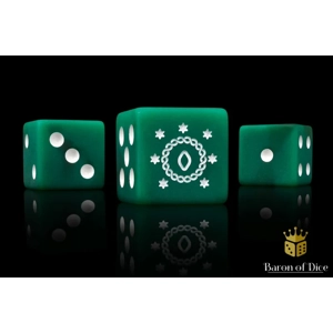 Green Kingdom, Square 16mm Dice