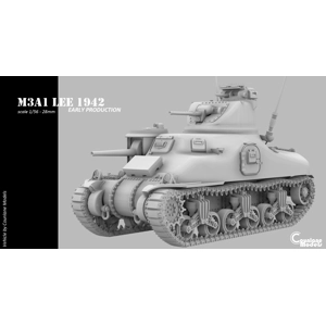 M3A1 Lee Early Production - USA - Counlane Models - WWII