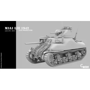 M3A1 Lee Late Production - USA - Counlane Models - WWII