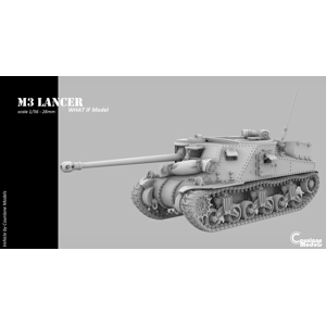 M3 Lancer Experimental  Tank hunter- Great Britain - WWII