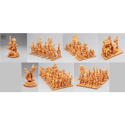 Empire Army - Warmaster 10mm- Mini Rat Studios Empire Army - Warmaster 10mm- Mini Rat Studios