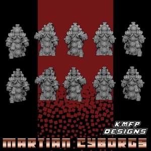 Zzap Priests V.2 Martian Cyborgs