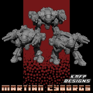 Cyborg Enforcers - 8mm - Martian Cyborgs