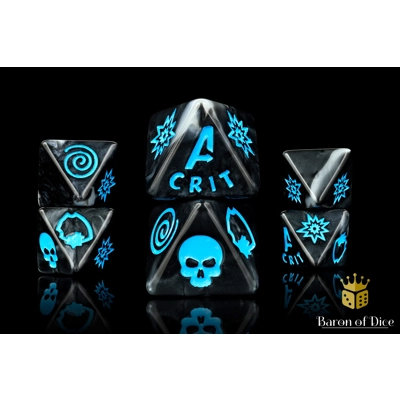 Superhero Lady Warriors D8 Dice Set Superhero Lady Warriors D8 Dice Set