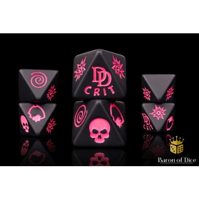 Hells Kitchen Superhero D8 Dice Set Hells Kitchen Superhero D8 Dice Set