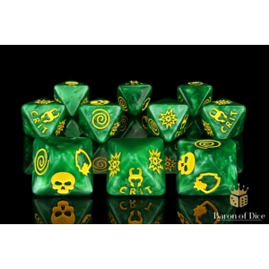 Superhero Loki's Mischief D8 Dice Set