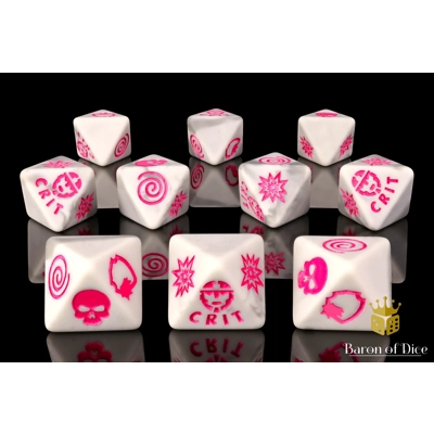 Superhero Watchers D8 Dice Set