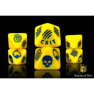 Superhero Claws D8 Dice Set