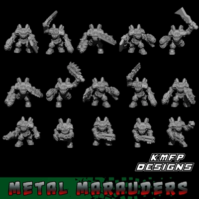 Metal Maruaders 15mm KMFP