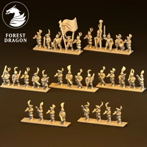 Imperial Muskateers - Empire - 10mm - Forest Dragon