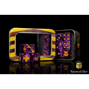 Purple Mutant Dice - Skirmish Set