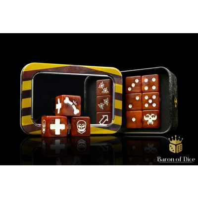 Oxidized Rust -Skirmish Dice Set Oxidized Rust -Skirmish Dice Set