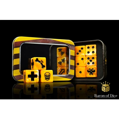 Tiger Stripe - Skirmish Dice Set Tiger Stripe - Skirmish Dice Set