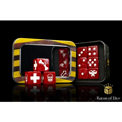 Red Butcher - Skirmish Dice Set Red Butcher - Skirmish Dice Set
