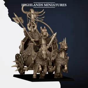 Norse Huscarls Chariot - 25mm to 32mm