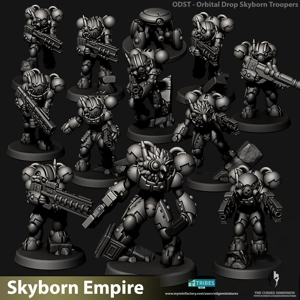 Orbital Drop Skyborn Troops - Kill Team - 28mm
