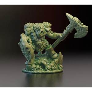 Orc Champion - 10mm Warmaster