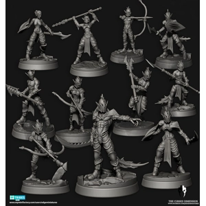 Atlantean Sea Elves 28mm - Edge Miniatures Atlantean Sea Elves 28mm - Edge Miniatures