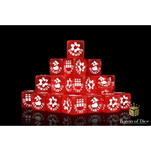 Red Vehicle Damage DIce