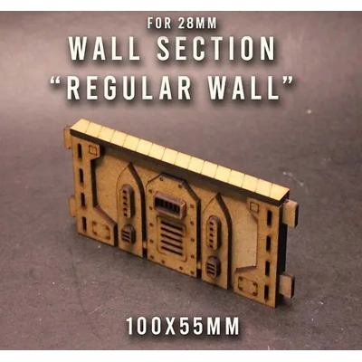 MDF Wall Section with doorway 28mm MDF Wall Section with doorway 28mm