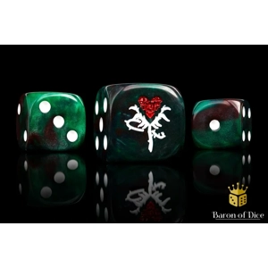 Reincarnate Dice - Red Rose