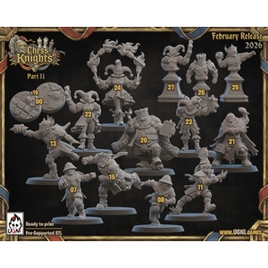 Chess Knights (Chivalric Knights) Part.2 Bloodbowl Team