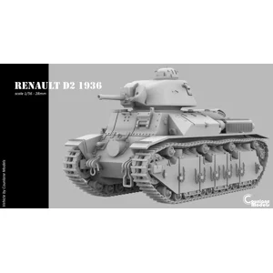 Renault D2 1936- French - WWII - Counlane Models