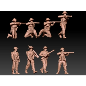 WWII BEF Set 1 - 1/100, 1/72 or 1/60 WWII BEF Set 1 - 1/100, 1/72 or 1/60