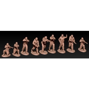 WWII British Commandos - 1/100 - 1/72 OR 1/60 Scale